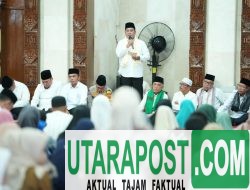 Pererat Silaturahmi dan Serap Aspirasi Masyarakat, Pemkab Banyuasin Safari Ramadhan di Masjid Agung Al-Amir 