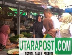 Pastikan Stabilitas Harga Bapok Selama Puasa dan Langkah Antisipasi Jelang Lebaran, Gubernur Miq Iqbal Berkeliling ke Pasar Tanjung, Lombok Utara