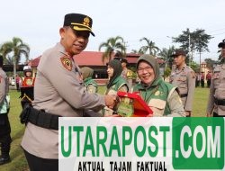 Suksesi Program Ketahanan Pangan, Puluhan Personel dan Penyuluh Pertanian Terima Penghargaan dari Kapolres Musi Rawas 