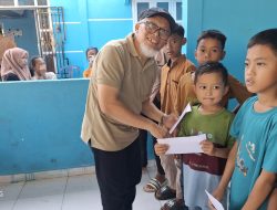 Peduli Masyarakat Wilayah Operasional, PT Evans Lestari Salurkan Sembako dan Santuni Anak Yatim
