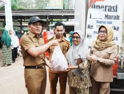 Gerakan Pangan Murah Banyuasin Hadir di Kecamatan Sembawa, Bantu Stabilkan Harga Jelang Idul fitri