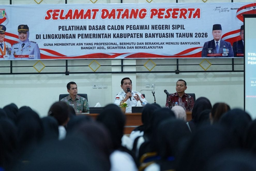 Dihadapan Peserta Latsar CPNS, Bupati Banyuasin Tekankan Integritas dan Kerja Cerdas