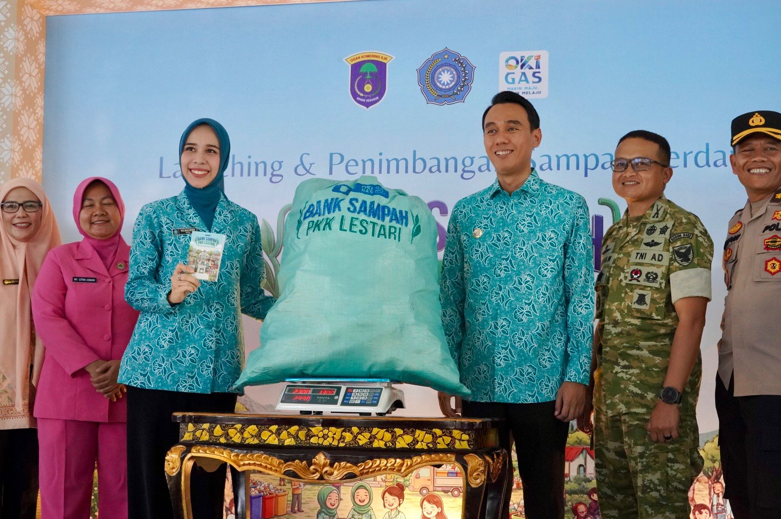 Bersama TP PKK, Pemkab OKI gagas sampah jadi Rupiah .