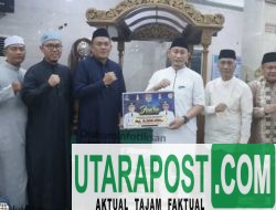 Didampingi Wawako dan Sekda, Walikota Lubuklinggau Safari Ramadan di Masjid Al Bari