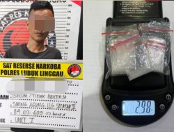 Sedang Berada di Pondok, Terduga Pengedar Sabu Diringkus Polisi