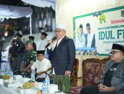 Sambut Hari Raya Idul Fitri 1447 H, Bupati Najmul Akhyar Lepas 37 Kontingen Pawai Takbiran KLU 2026.