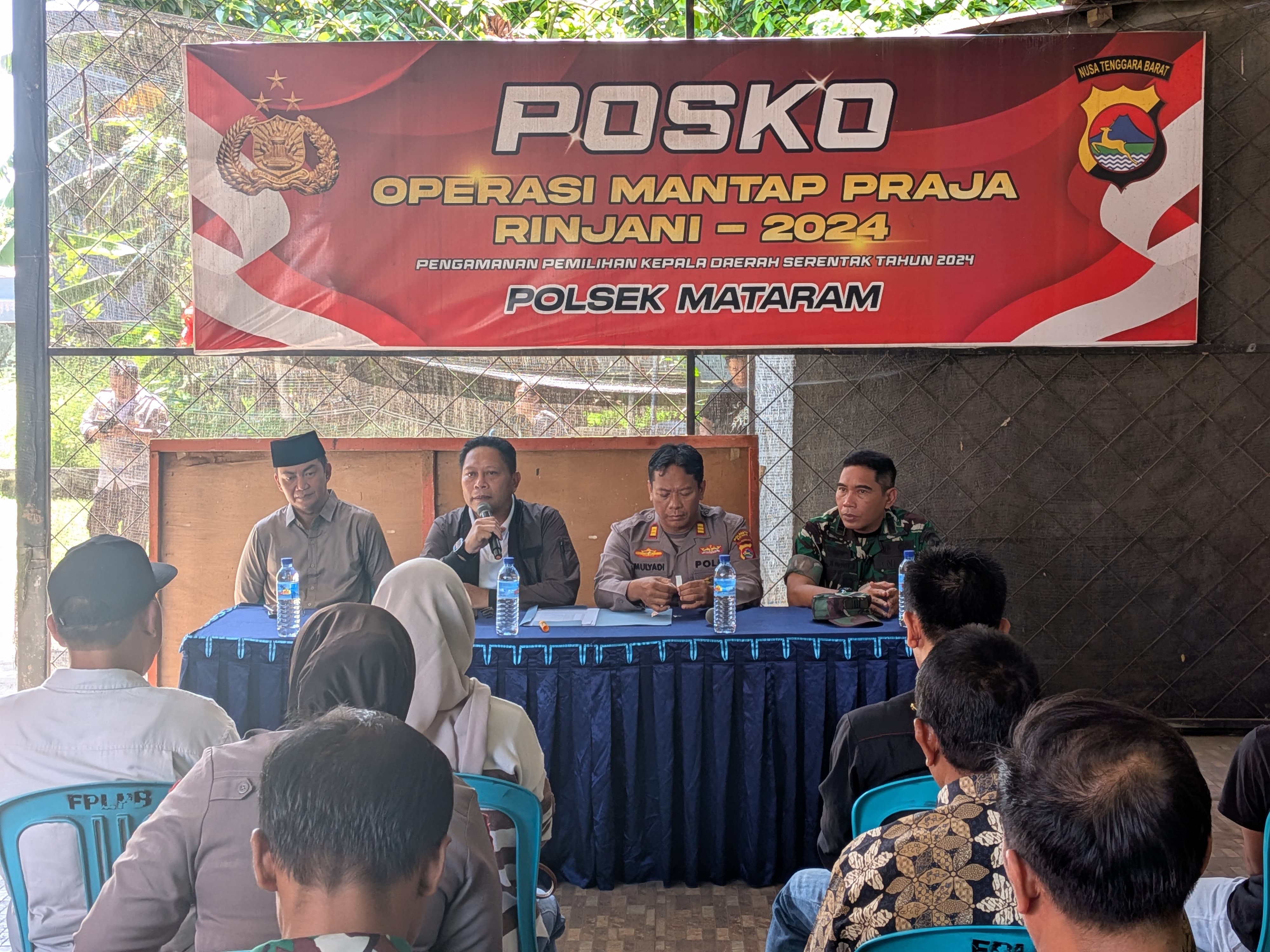Diselesaikan Melalui Mediasi di Polsek Mataram, Konflik Warga Petemon dan Peresak Berakhir Damai