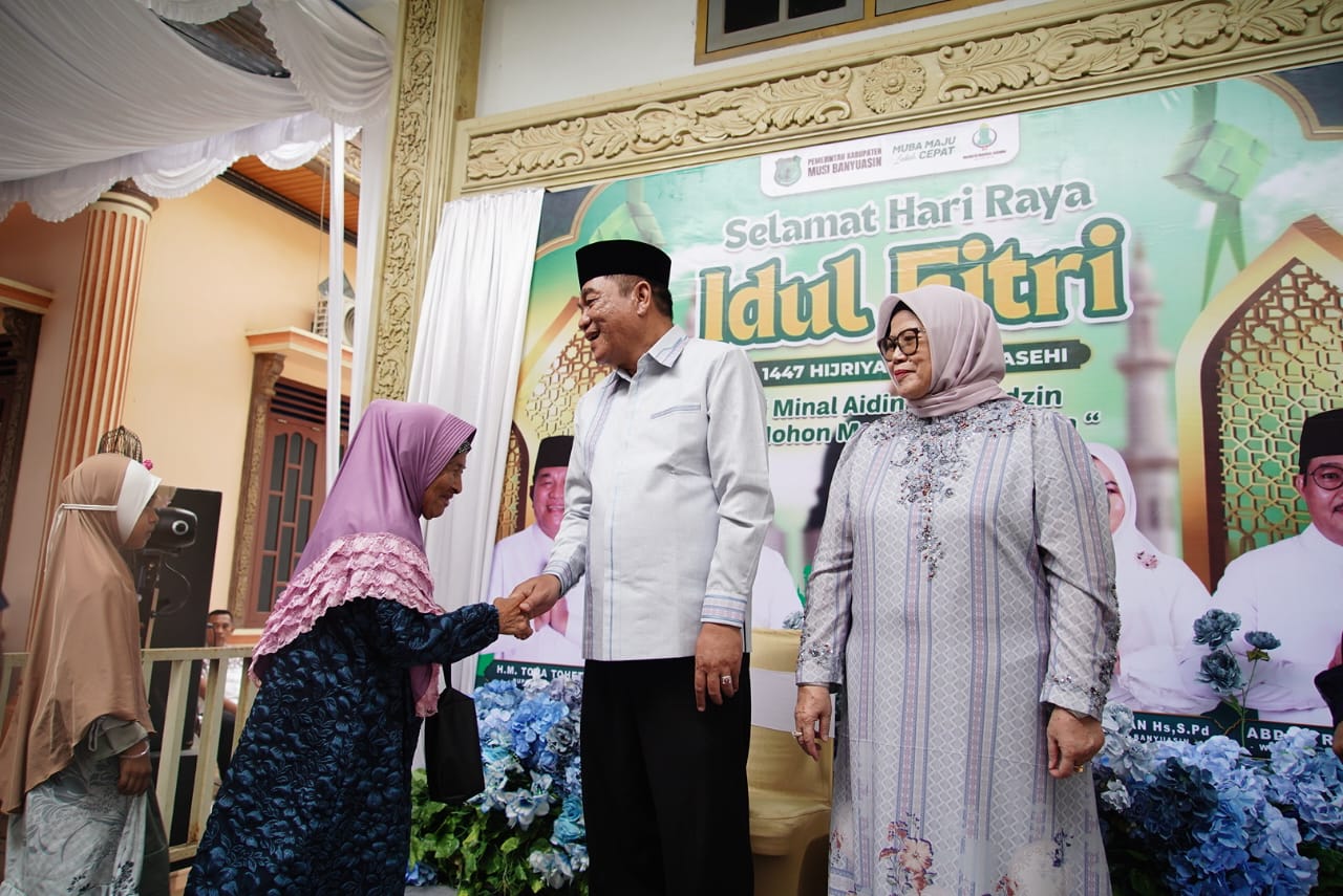 Bupati Muba Open House: Kediaman Pribadi Dipadati Warga, Kebersamaan Jadi Energi Baru Bangun Daerah