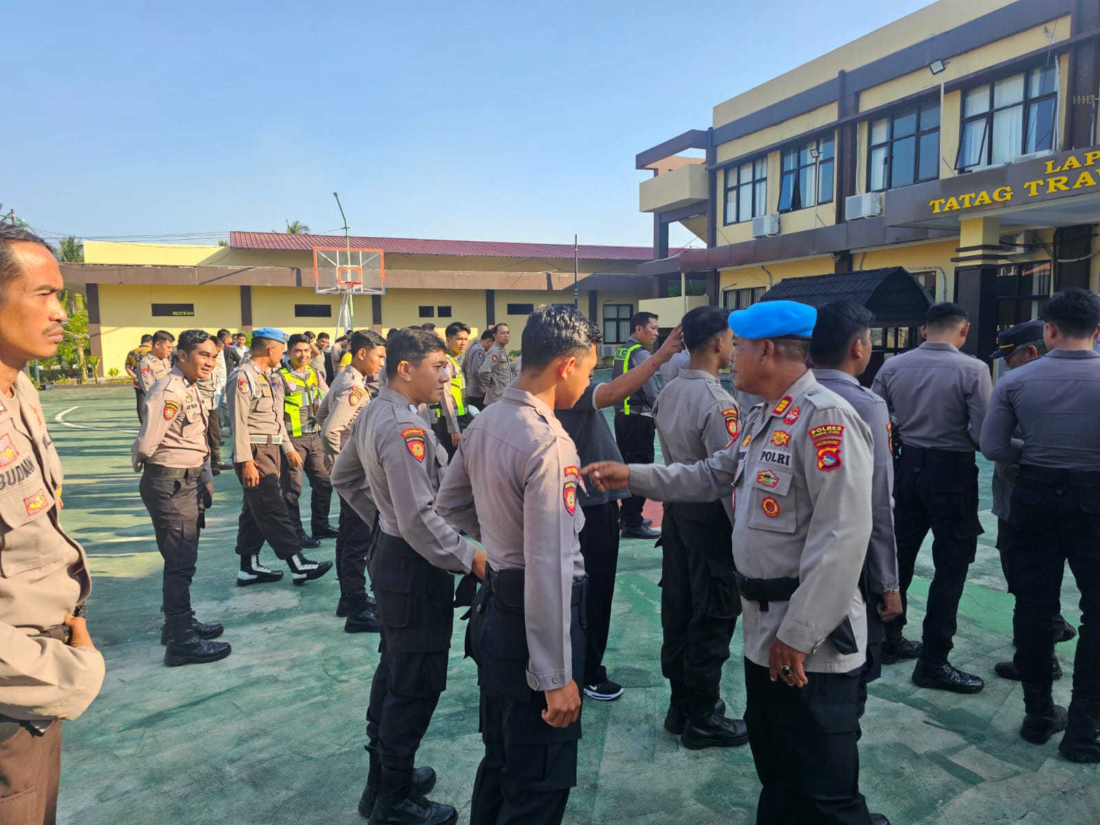 Sikat Disiplin Internal Tanpa Kompromi, Propam Polres Lombok Utara Tindak Tiga Personel dalam Gaktibplin Mendadak