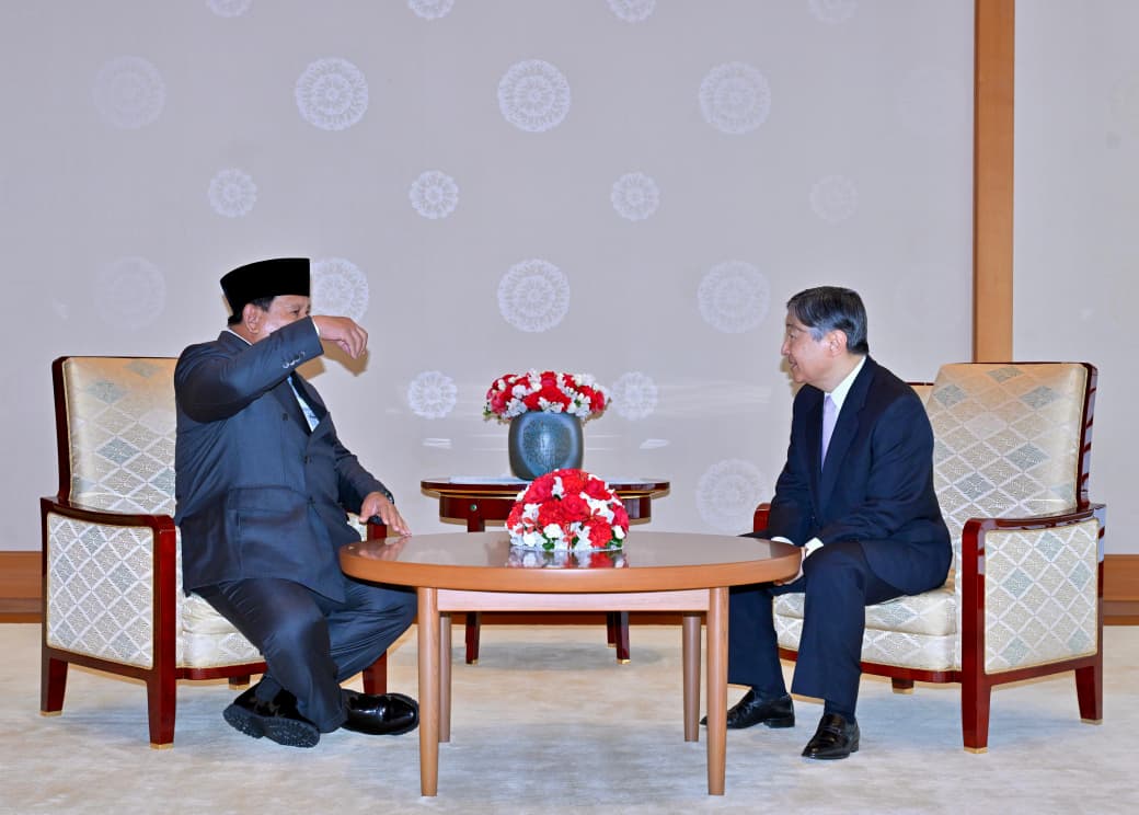 Presiden Prabowo dan Kaisar Naruhito Pererat Persahabatan Indonesia-Jepang