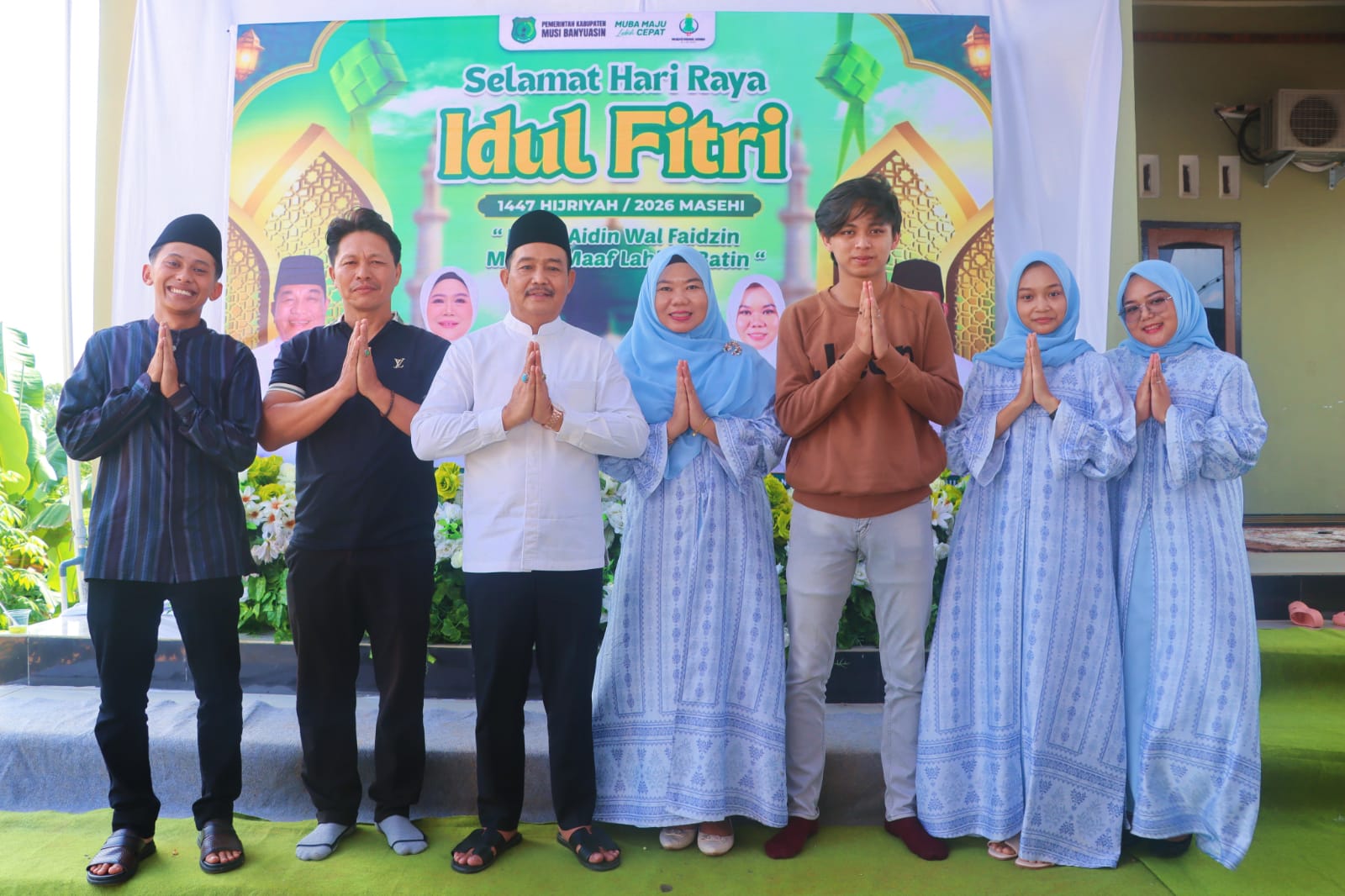 Pererat Tali Silaturahmi Bersama Masyarakat, Wabup Muba Gelar Open House di Kediaman Pribadi di Sungai Lilin