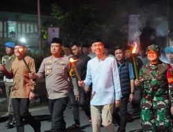 Takbir Bergema, Pawai Keliling Semarakkan Malam Lebaran di Kayuagung