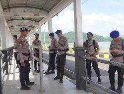 Arus Penyeberangan Lembar–Padangbai Lancar, Ditpolairud Polda NTB Intensifkan Pemantauan Jelang Mudik Lebaran 2026