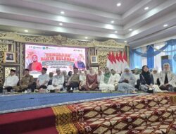 Pererat Silaturahmi, Ketua TP-PKK Banyuasin Putri Hadiri Pengajian dan Halal Bihalal di Griya Agung