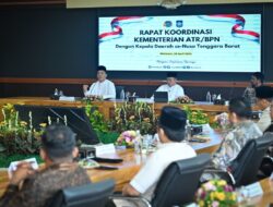 Pemprov NTB dan Kementerian ATR/BPN Bahas Sinkronisasi Tata Ruang, Pengamanan Aset Daerah, dan Pengendalian Lahan