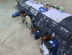 Benda Asing Menyerupai Terpedo Ditemukan di Gili Trawangan Diduga Alat Observasi Laut 