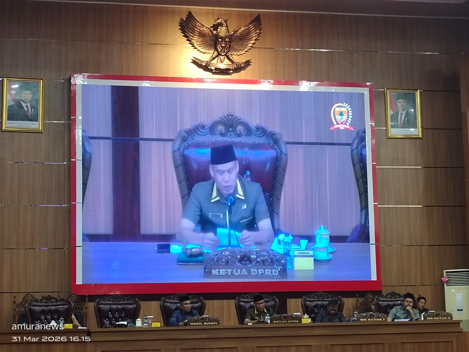 Paripurna Pengantar LKPJ Bupati Mura 2025, Bahan Evaluasi dan Rekomendasi DPRD Terhadap Kinerja Pemkab 