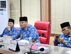 Dukung Stabilitas Ekonomi, Sekda Banyuasin Ikuti Rapat Pengendalian Inflasi Daerah