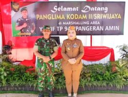 Perkuat Sinergi TNI dan Pemda, Bupati Ratna Dampingi Pangdam II/Sriwijaya Kunker ke Musi Rawas 