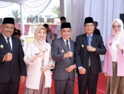 Wujud Sinergitas Antar Daerah, Wabup Banyuasin Hadiri Peringatan HUT ke-13 PALI