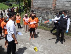 Kasus Penganiayaan Maut di Suranadi Direkonstruksi, 9 Tersangka Peragakan 35 Adegan