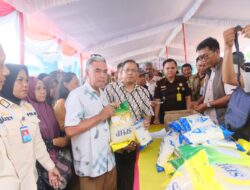 Warga Lawang Wetan Serbu Operasi Pasar Murah dan Isi Ulang LPG 3 Kg
