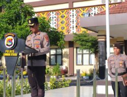  Pimpin Upacara Hari Kesadaran Nasional, Kapolres Lombok Utara Tekankan Semangat Kebangsaan