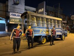 Cegah Gangguan Kamtibmas, Sat Samapta Polresta Mataram Gelar Patroli Subuh di Jalan Airlangga
