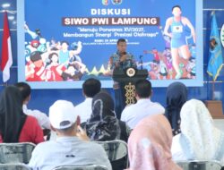 Gelar Diskusi Olahraga, SIWO PWI Lampung Matangkan Kesiapan Porwanas 2027