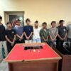 Penggerebekan di Ampenan, 9 Pria Diamankan Polisi dengan Barang Bukti Hampir 6 Gram Sabu