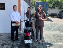 Masuk Tahap II, Polsek Mataram Limpahkan Tersangka dan Barang Bukti Kasus Curanmor ke Kejaksaan 