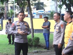 Kunjungi Polsek Ampenan dan Selaparang, Wakapolda NTB Tekankan Disiplin dan Pelayanan Prima