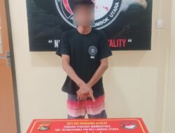 Ringkus Terduga Pengedar Sabu di Tanjung, Polres Lombok Utara Amankan 4 Poket Sabu 