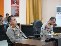 Kapolresta Mataram dan Jajaran Ikuti Arahan Wakapolri, Bahas Pengamanan RI 1 hingga Ketahanan Pangan
