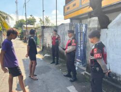 Patroli Dialogis Sat Samapta Polresta Mataram Sasar Jalan Abdul Kadir Munsyi, Perkuat Kamtibmas