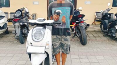 Bekuk Pelaku Curanmor di Dayen Peken Polisi Amankan Motor Korban
