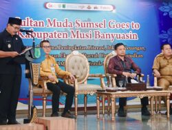 Sultan Muda Sumsel Sambangi Muba, Wabup Rohman Husen: Generasi Muda Harus Jadi Motor Penggerak Ekonomi Daerah