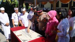 Hadirkan Ruang Ibadah Representatif sekaligus Perkuat Nilai Toleransi dan Inklusivitas, Kapolres Lombok Utara Resmikan Bale Gong Pura Amertha Giri Rinjani