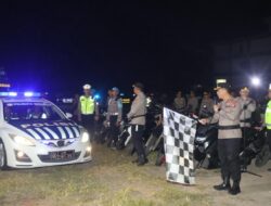 Patroli Rinjani Presisi Digelar Serentak, 223 Personel Polresta Mataram Sisir 75 Titik Rawan Gangguan Kamtibmas
