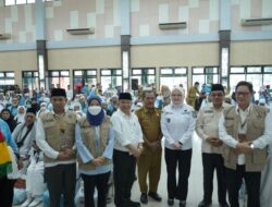 Wabup Netta Sambut Kepulangan 443 Jemaah Haji Kloter 10