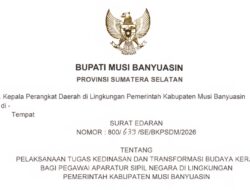 Pemkab Muba Resmi Terapkan WFH Setiap Jumat untuk ASN, Pelayanan Publik Tetap Jadi Prioritas Utama