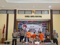 Putuskan Jaringan Lintas Kabupaten, Polres Lombok Utara Musnahkan Barang Bukti 69,91 gram Shabu 