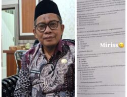 Viral! Tangkapan Layar Soal Ujian Siswa Tak Pantas, Najib: Ini Editan, Banyak kesalahan dan Bukan Instrumen Mengukur Kemampuan Siswa