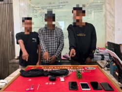  Diduga Pesta Sabu di Kamar Kos Babakan, Tiga Pria Diring ke Polresta Mataram