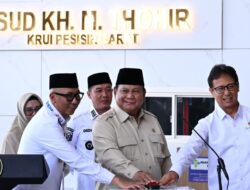 Resmikan RSUD K.H. Muhammad Thohir Krui, Presiden Prabowo Tegaskan Komitmen Modernisasi Layanan Kesehatan Nasional