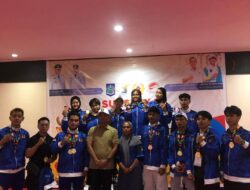 Borong 7 Medali Emas, Lombok Tengah Juara Umum Wushu PORPROV NTB 2026