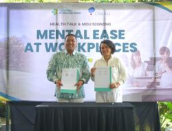 Program Mental Ease at Workplaces, Otsuka Teken MoU dengan RSMM Bogor 