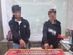 Bekuk Dua Pria Asal Lombok Tengah di Narmada, Satresnarkoba Polresta Mataram Sita 60,87 gram Sabu