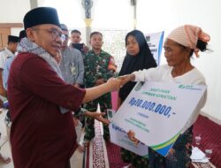 Bupati Najmul Serahkan JKM BPJS Ketenagakerjaan, Nasrullah Umar: Total Santunan 450 Juta Kepada 16 ahli waris di KLU