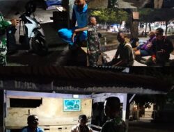 TNI dan Warga Bersatu Jaga Malam, Patroli Gabungan Koramil 404-05/TE Ciptakan Rasa Aman di Lawang Kidul